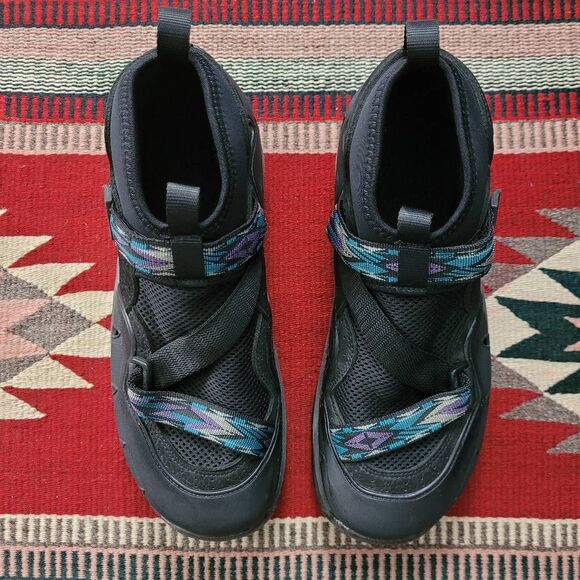 Teva Revive '94 Black Mid Hiking Boots Shoes Sz 10 Outdoor Hiking Camping Gorpco - Picture 2 of 8